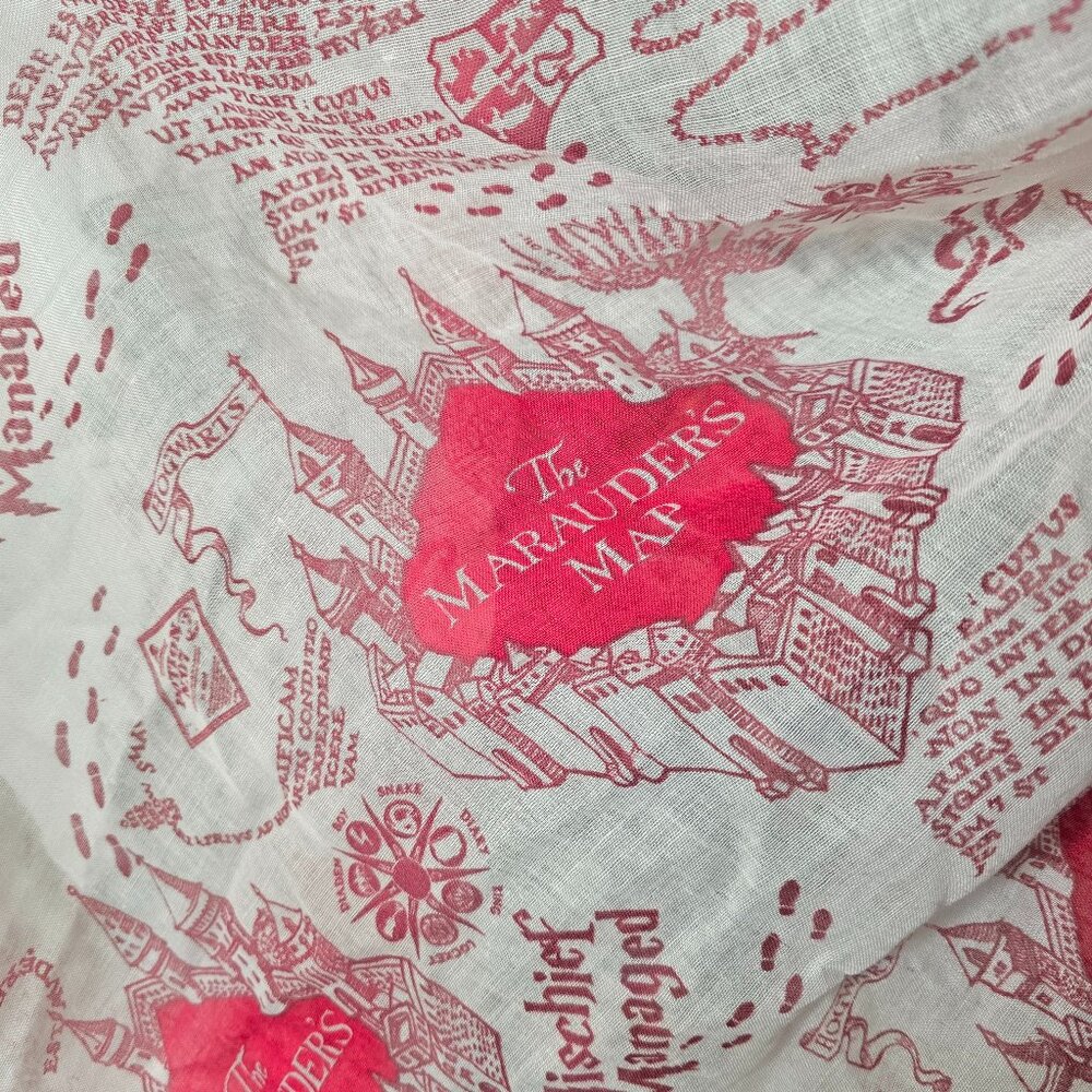 50) HARRY POTTER "The Marauder's Map" Wrap